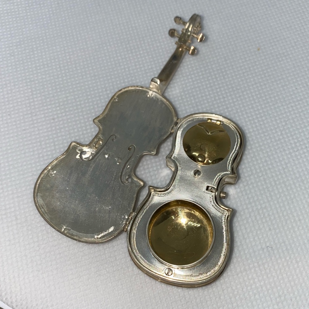 🆕 Hand made Silver and Gold Pill box ✨HP✨ - Picture 15 of 16